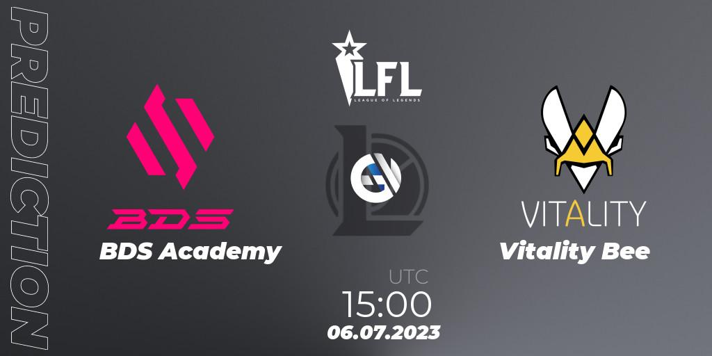 BDS Academy - Vitality Bee: прогноз. 06.07.2023 at 15:00, LoL, LFL Summer 2023 - Group Stage