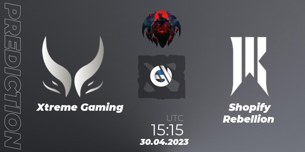 Xtreme Gaming - Shopify Rebellion: прогноз. 30.04.23, Dota 2, The Berlin Major 2023 ESL - Group Stage
