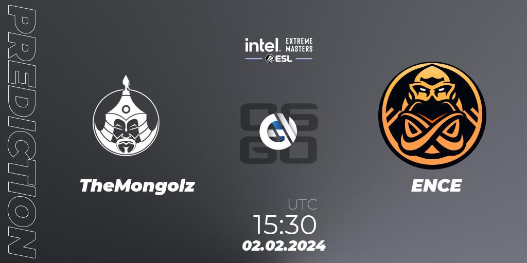 TheMongolz - ENCE: прогноз. 02.02.2024 at 15:30, Counter-Strike (CS2), IEM Katowice 2024 Play-in