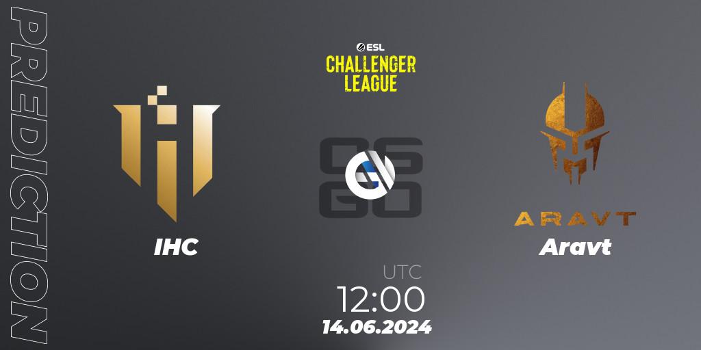 IHC - Aravt: прогноз. 14.06.2024 at 12:00, Counter-Strike (CS2), ESL Challenger League Season 47 Relegation: Asia