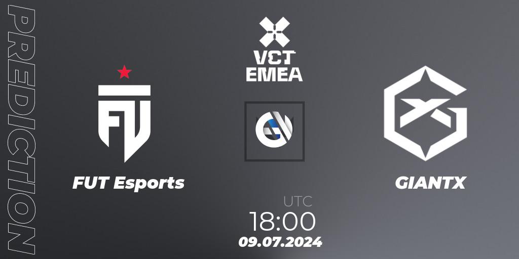 FUT Esports - GIANTX: прогноз. 09.07.2024 at 18:00, VALORANT, VALORANT Champions Tour 2024: EMEA League - Stage 2 - Group Stage