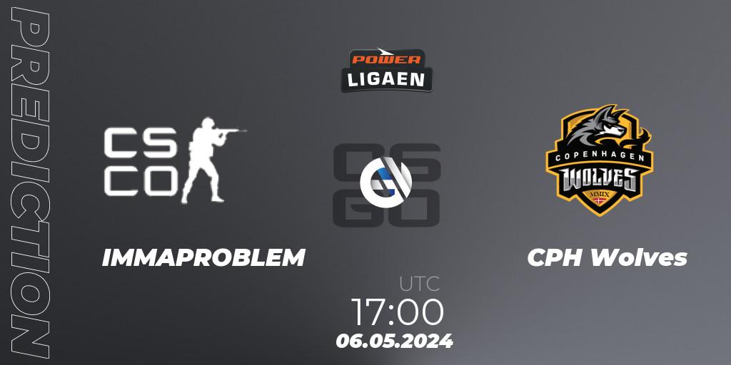 IMMAPROBLEM - CPH Wolves: прогноз. 06.05.2024 at 17:00, Counter-Strike (CS2), Dust2.dk Ligaen Season 26