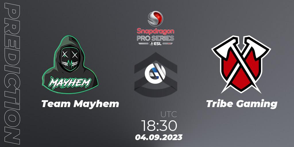 Team Mayhem - Tribe Gaming: прогноз. 04.09.2023 at 18:30, Call of Duty, Snapdragon Pro Series Season 3 North America