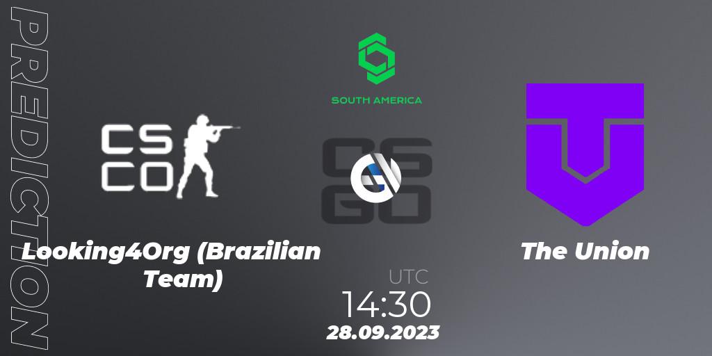 Looking4Org (Brazilian Team) - Super Sangre Joven: прогноз. 28.09.2023 at 14:30, Counter-Strike (CS2), CCT South America Series #12: Closed Qualifier