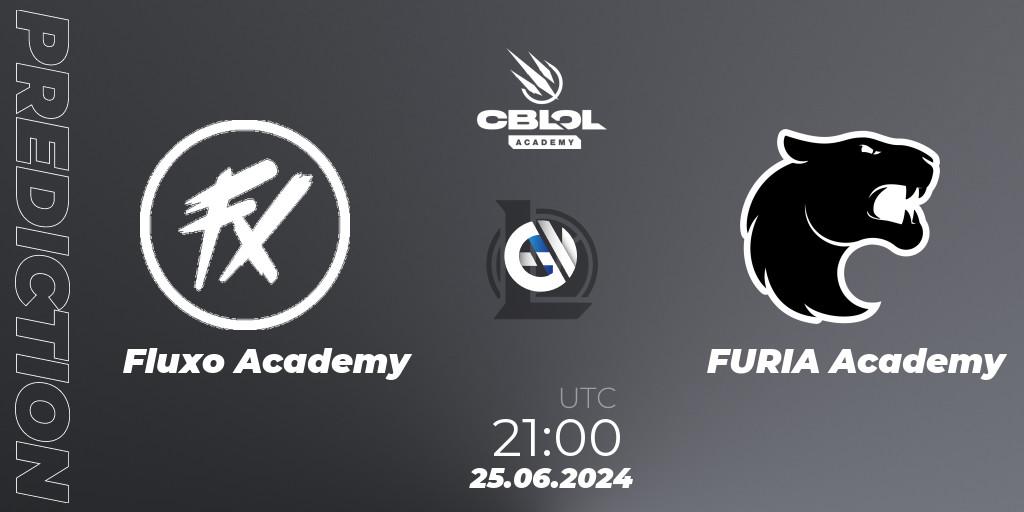 Fluxo Academy - FURIA Academy: прогноз. 25.06.2024 at 21:00, LoL, CBLOL Academy 2024