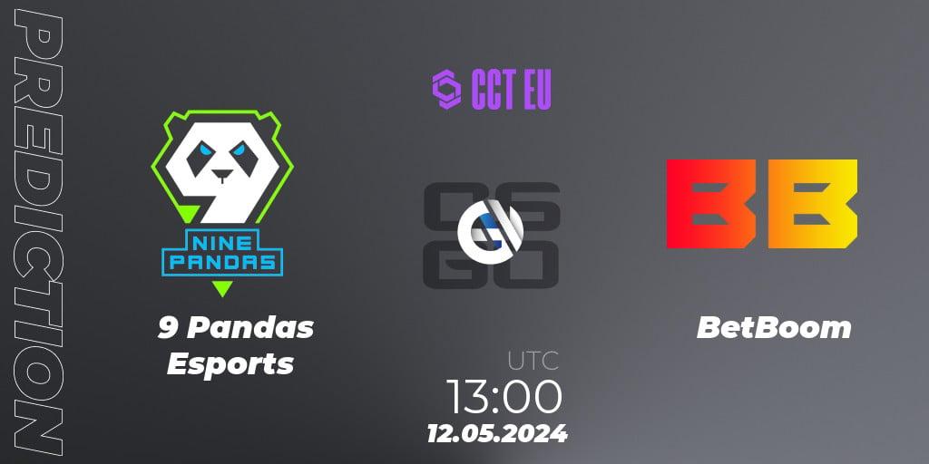 9 Pandas Esports - BetBoom: прогноз. 12.05.24, CS2 (CS:GO), CCT Season 2 Europe Series 2 