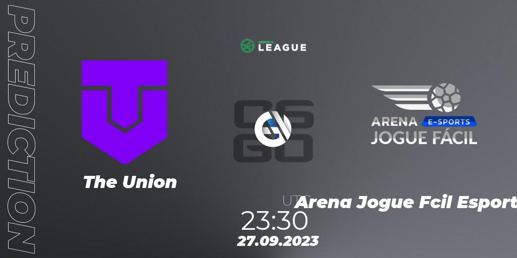 The Union - Arena Jogue Fácil Esports: прогноз. 29.09.23, CS2 (CS:GO), ESEA Season 46: Open Division - South America
