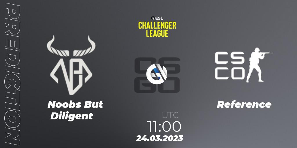 Noobs But Diligent - Reference: прогноз. 24.03.2023 at 11:00, Counter-Strike (CS2), ESL Challenger League Season 44 Relegation: Asia-Pacific