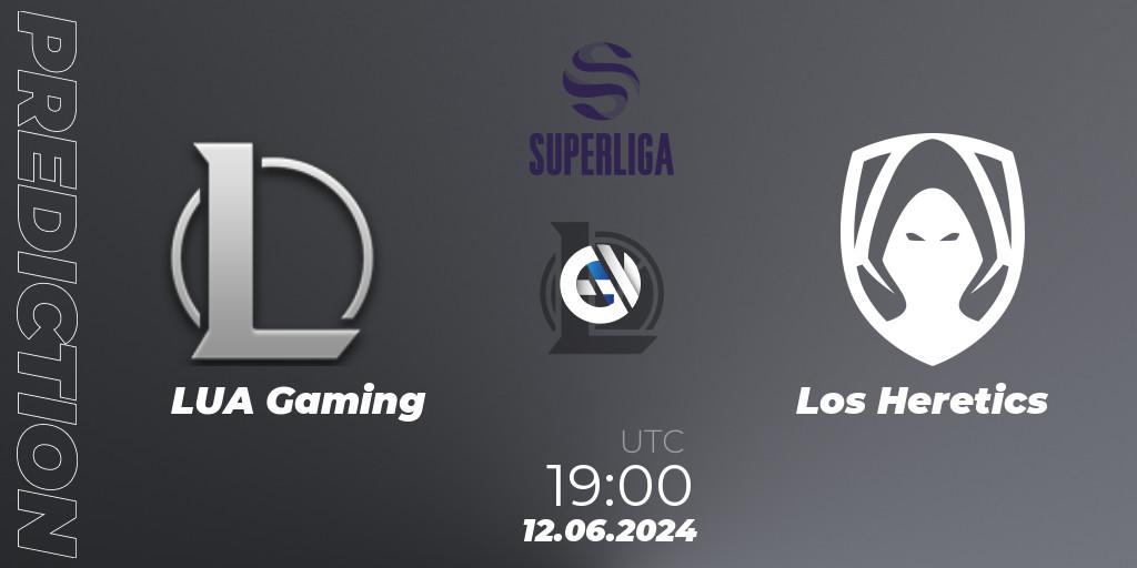 LUA Gaming - Los Heretics: прогноз. 12.06.2024 at 19:00, LoL, LVP Superliga Summer 2024