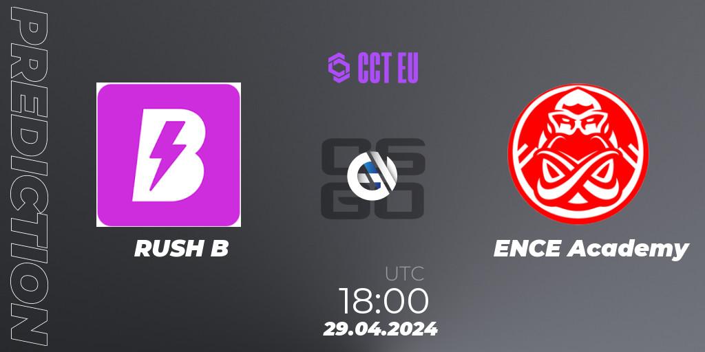 RUSH B - ENCE Academy: прогноз. 29.04.2024 at 19:00, Counter-Strike (CS2), CCT Season 2 Europe Series 2 