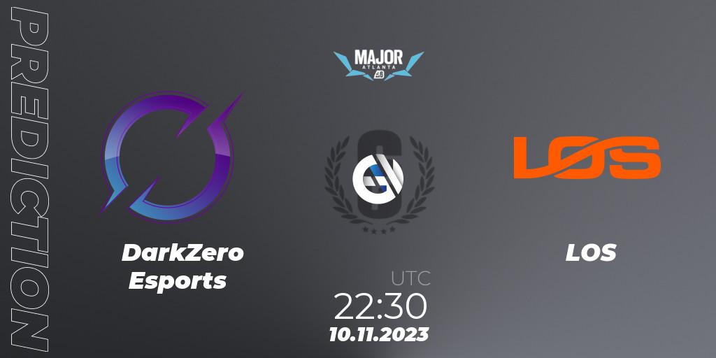 DarkZero Esports - LOS: прогноз. 10.11.2023 at 22:30, Rainbow Six, BLAST Major USA 2023