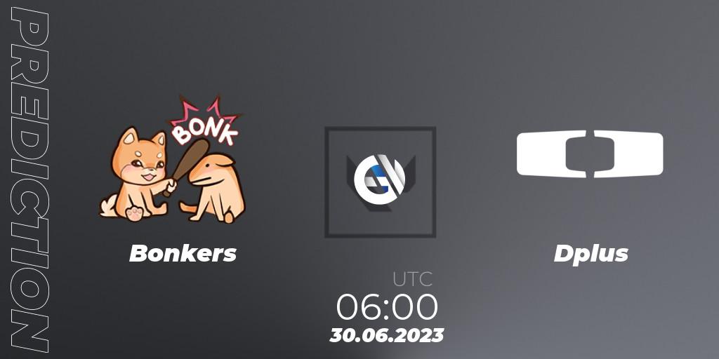 Bonkers - Dplus: прогноз. 30.06.2023 at 06:00, VALORANT, VALORANT Challengers Ascension 2023: Pacific - Group Stage