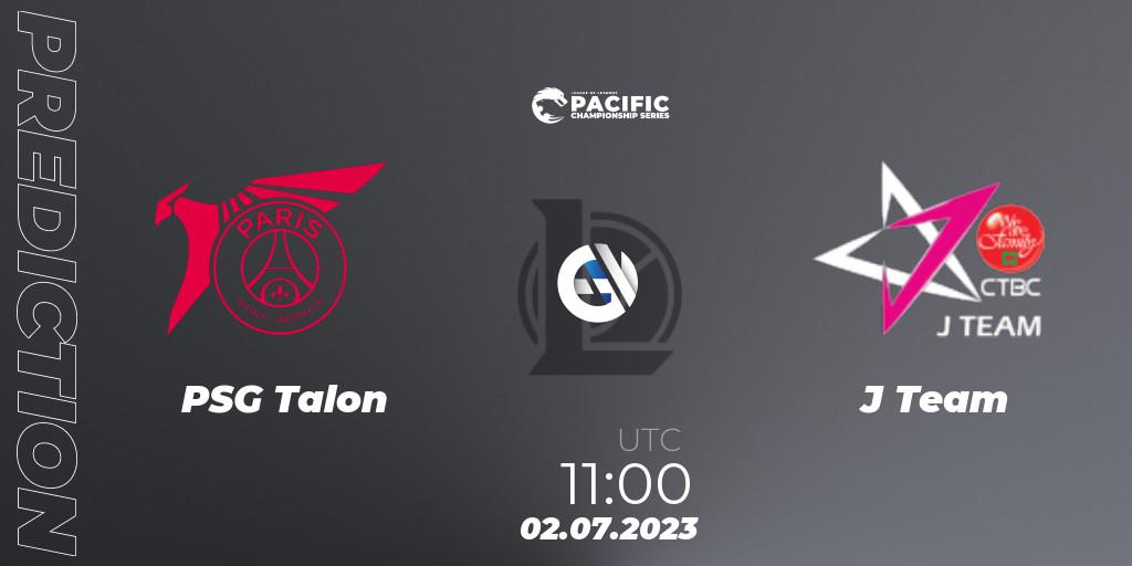 PSG Talon - J Team: прогноз. 02.07.2023 at 11:00, LoL, PACIFIC Championship series Group Stage