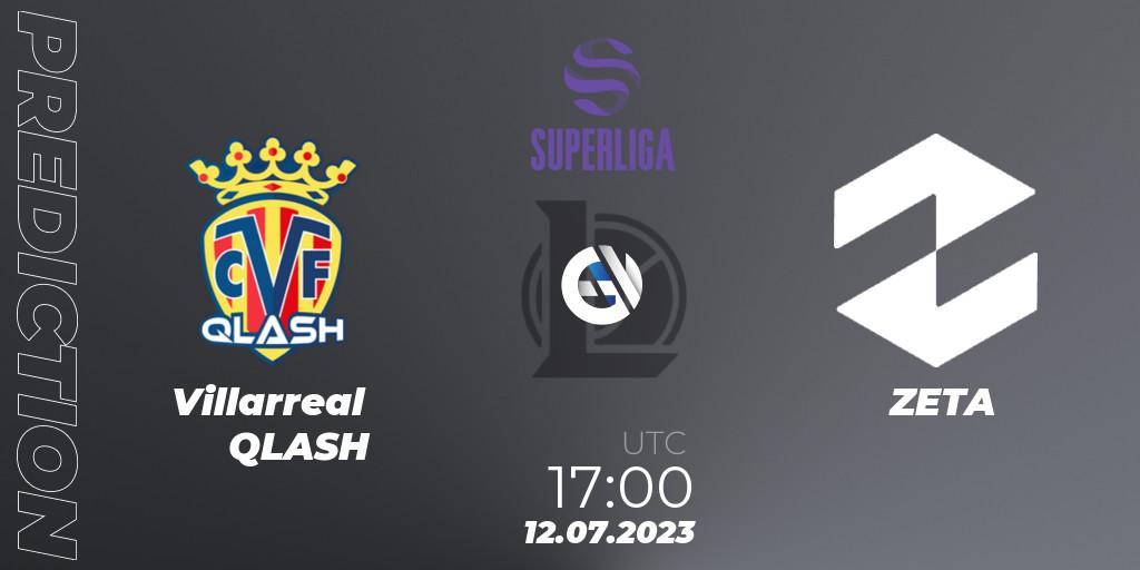 Villarreal QLASH - ZETA: прогноз. 12.07.23, LoL, LVP Superliga 2nd Division 2023 Summer