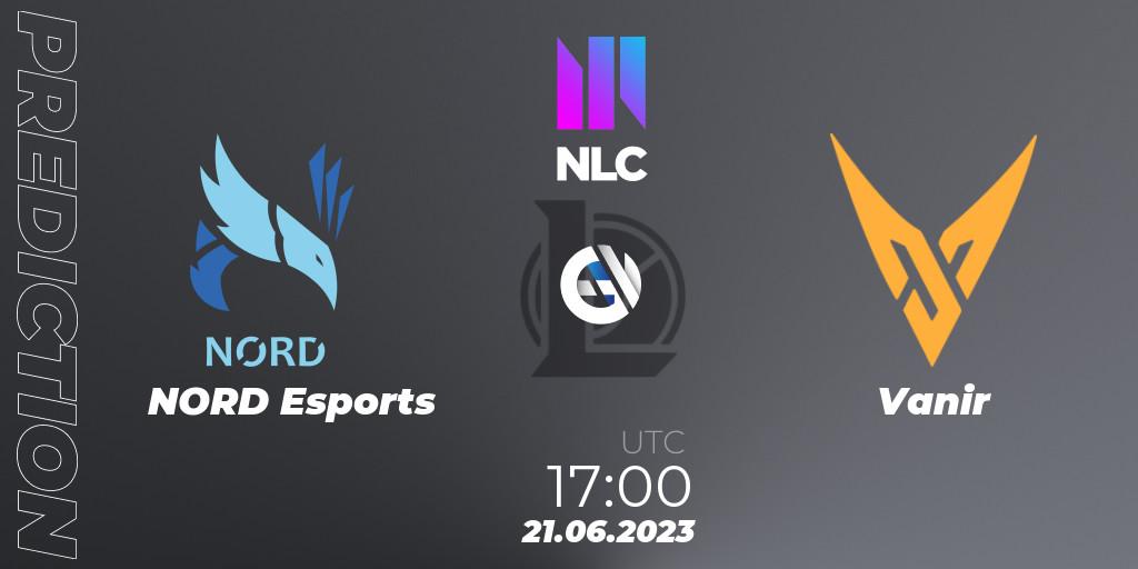 NORD Esports - Vanir: прогноз. 21.06.2023 at 17:00, LoL, NLC Summer 2023 - Group Stage