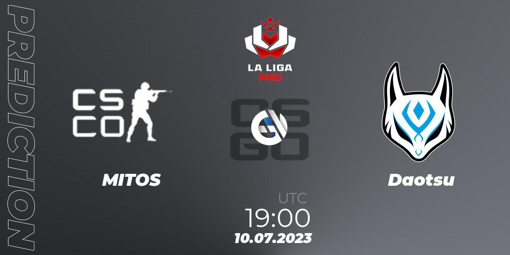 MITOS - Daotsu: прогноз. 10.07.2023 at 19:00, Counter-Strike (CS2), La Liga 2023: Pro Division