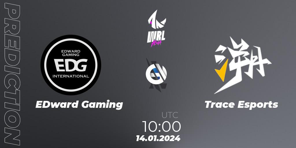 EDward Gaming - Trace Esports: прогноз. 14.01.2024 at 10:00, Wild Rift, WRL Asia 2023 - Season 2: China Conference