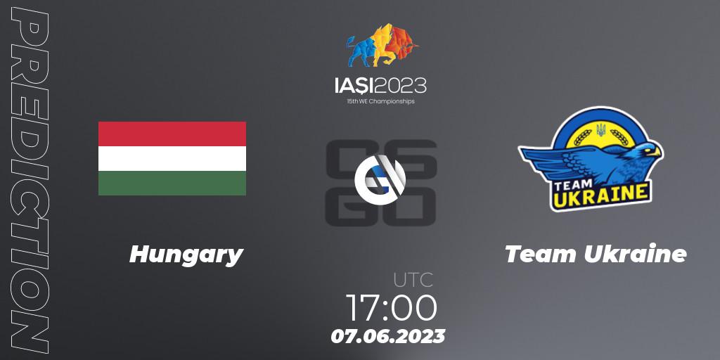 Hungary - Team Ukraine: прогноз. 07.06.2023 at 14:00, Counter-Strike (CS2), IESF World Esports Championship 2023: Eastern Europe Qualifier
