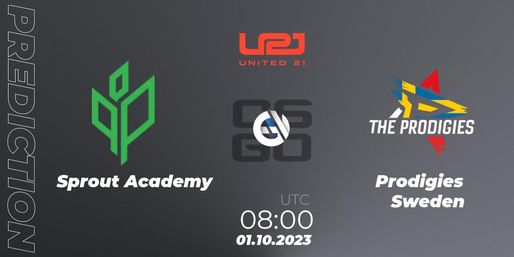 Sprout Academy - Prodigies Sweden: прогноз. 01.10.2023 at 08:00, Counter-Strike (CS2), United21 Season 6