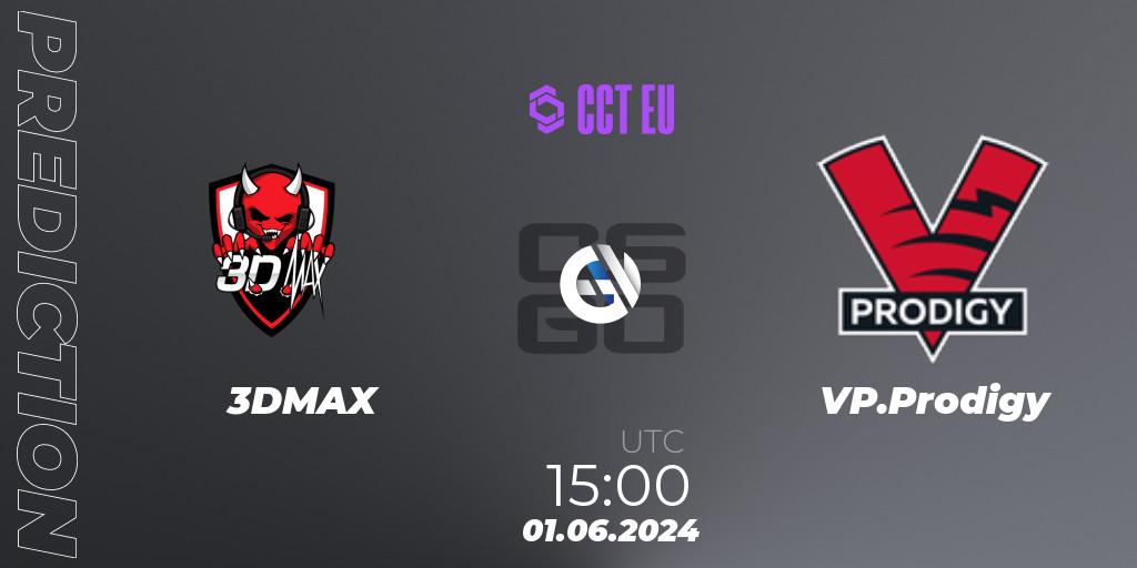 3DMAX - VP.Prodigy: прогноз. 01.06.2024 at 15:15, Counter-Strike (CS2), CCT Season 2 Europe Series 4