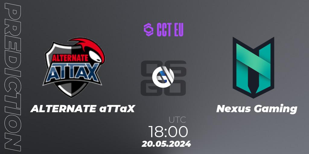 ALTERNATE aTTaX - Nexus Gaming: прогноз. 20.05.2024 at 18:00, Counter-Strike (CS2), CCT Season 2 Europe Series 4