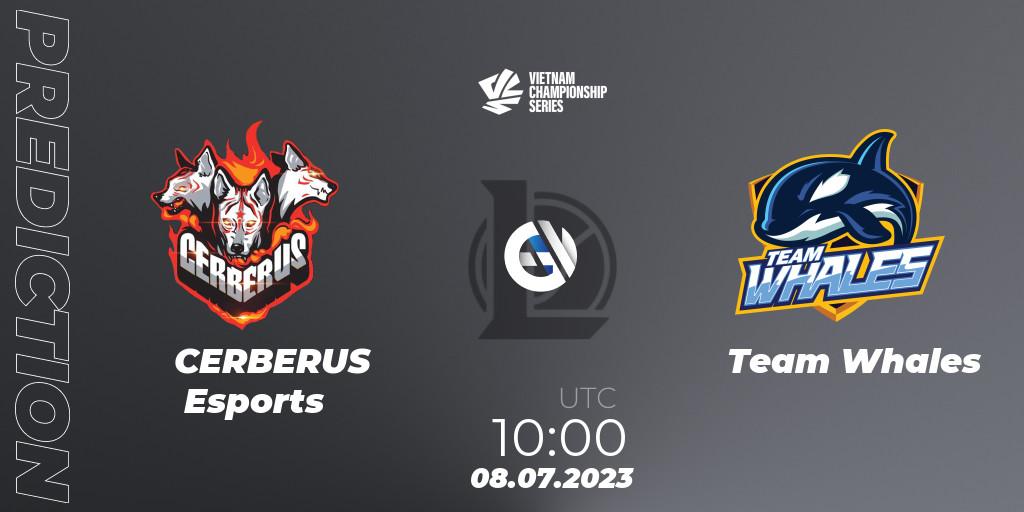 CERBERUS Esports - Team Whales: прогноз. 08.07.23, LoL, VCS Dusk 2023
