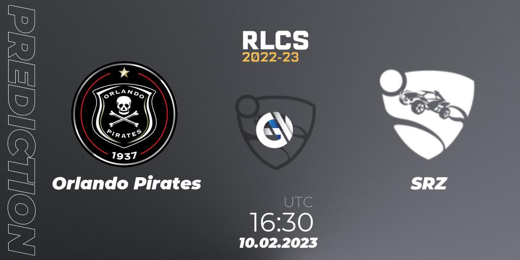 Orlando Pirates - SRZ: прогноз. 10.02.2023 at 16:30, Rocket League, RLCS 2022-23 - Winter: Sub-Saharan Africa Regional 2 - Winter Cup