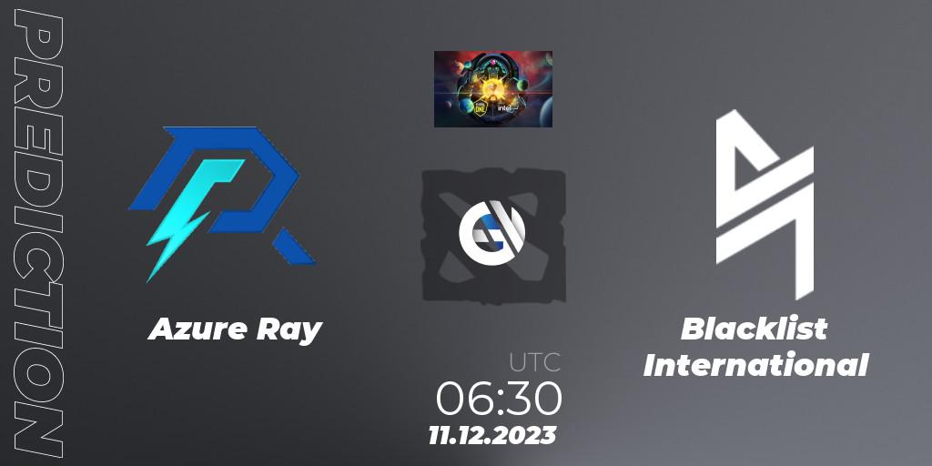 Azure Ray - Blacklist International: прогноз. 11.12.23, Dota 2, ESL One - Kuala Lumpur 2023