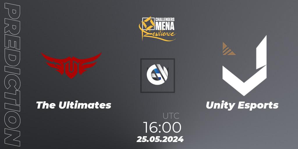 The Ultimates - Unity Esports: прогноз. 25.05.2024 at 16:00, VALORANT, VALORANT Challengers 2024 MENA: Resilience Split 2 - GCC and Iraq