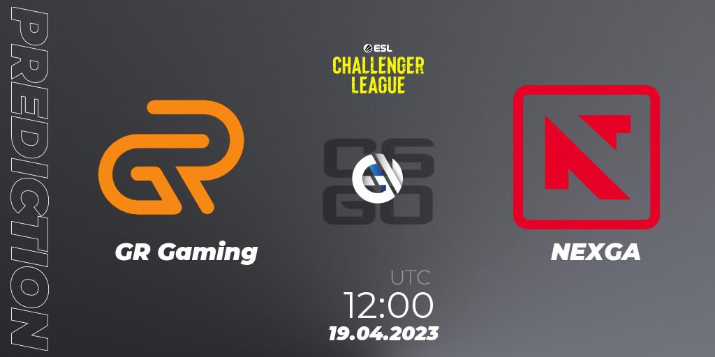 GR Gaming - NEXGA: прогноз. 19.04.23, CS2 (CS:GO), ESL Challenger League Season 45: Asia-Pacific
