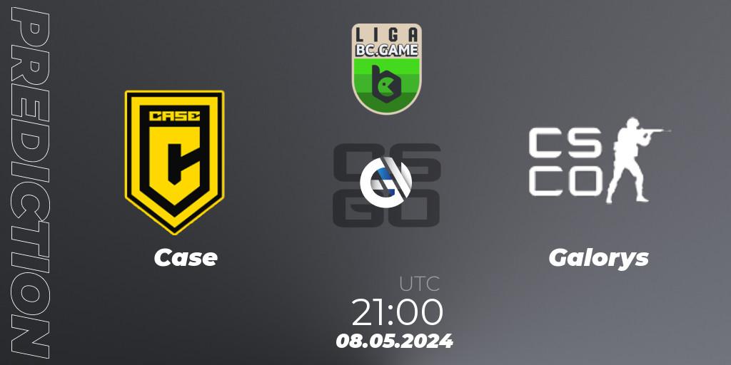 Case - Galorys: прогноз. 08.05.2024 at 21:00, Counter-Strike (CS2), Dust2 Brasil Liga Season 3