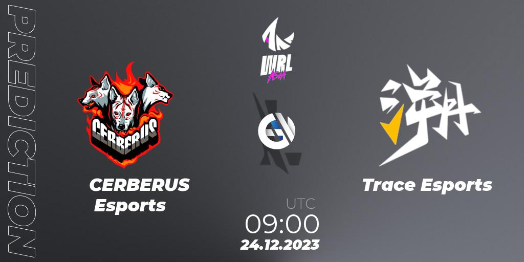 CERBERUS Esports - Trace Esports: прогноз. 24.12.2023 at 09:00, Wild Rift, WRL Asia 2023 - Season 2 - Regular Season