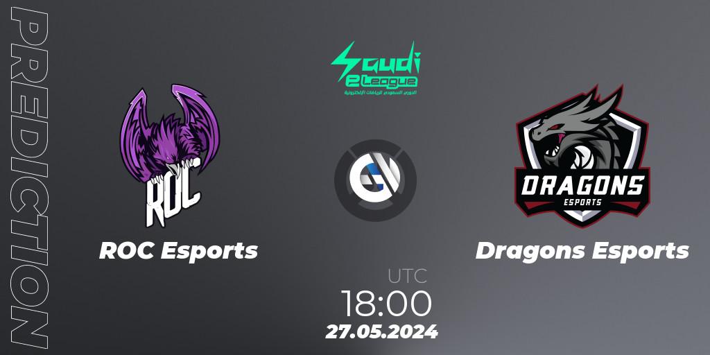 ROC Esports - Dragons Esports: прогноз. 27.05.2024 at 18:00, Overwatch, Saudi eLeague 2024 - Major 2 Phase 2