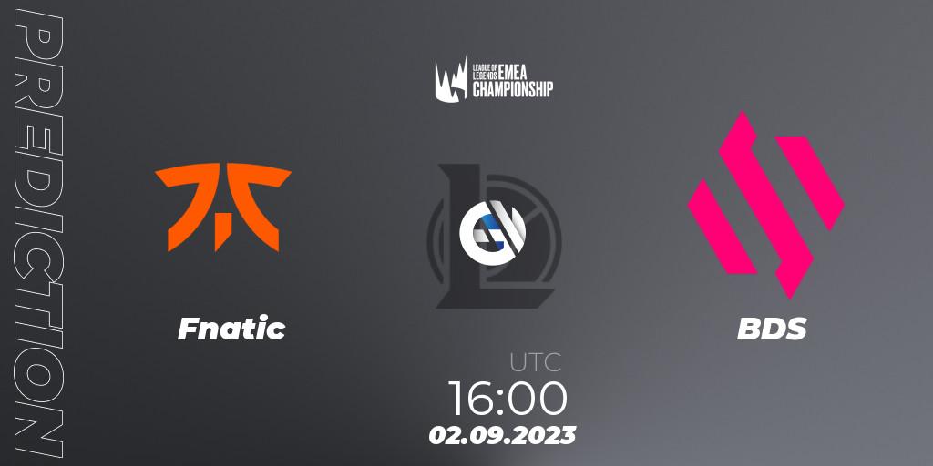 Fnatic - BDS: прогноз. 02.09.23, LoL, LEC Finals 2023
