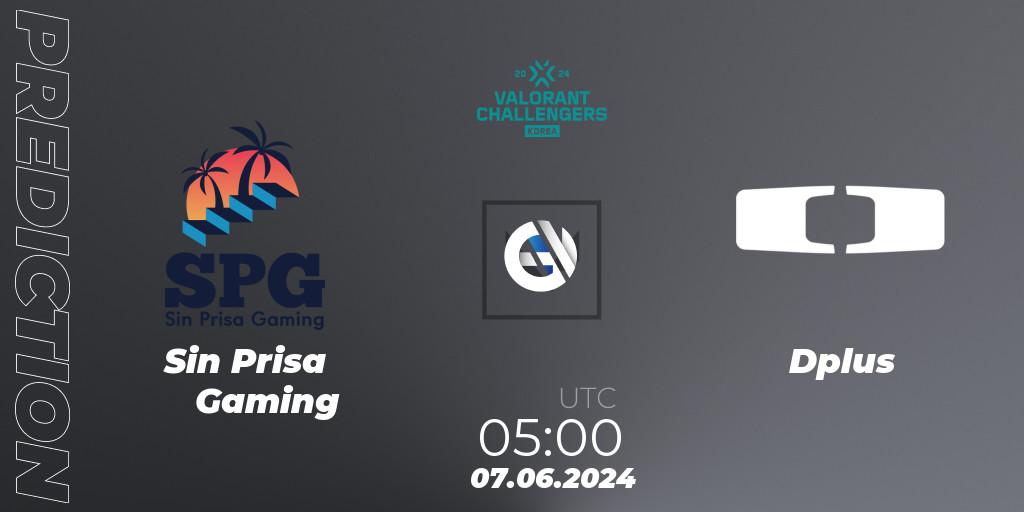 Sin Prisa Gaming - Dplus: прогноз. 07.06.2024 at 05:00, VALORANT, VALORANT Challengers 2024 Korea: Split 2