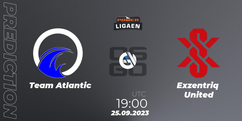 Team Atlantic - Exzentriq United: прогноз. 25.09.2023 at 19:00, Counter-Strike (CS2), POWER Ligaen Season 24 Finals