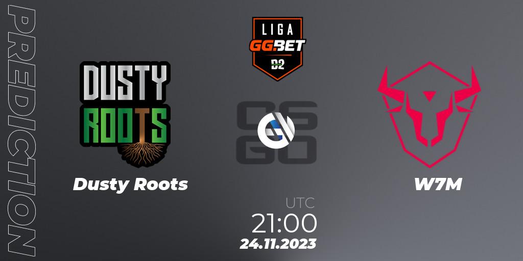 Dusty Roots - W7M: прогноз. 24.11.2023 at 21:00, Counter-Strike (CS2), Dust2 Brasil Liga Season 2