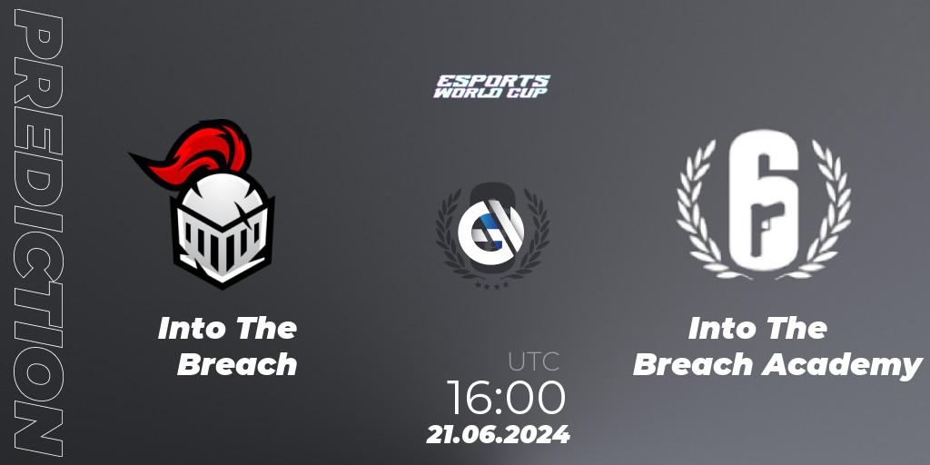 Into The Breach - Into The Breach Academy: прогноз. 21.06.2024 at 16:00, Rainbow Six, Esports World Cup 2024: Europe OQ