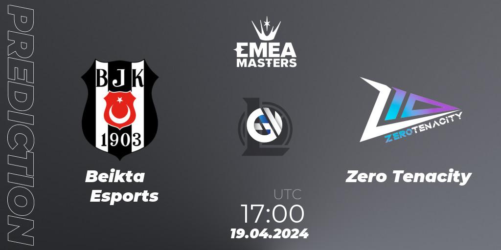 Beşiktaş Esports - Zero Tenacity: прогноз. 19.04.2024 at 17:00, LoL, EMEA Masters Spring 2024 - Group Stage