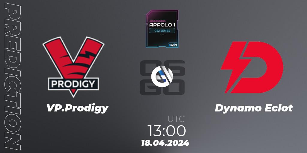 VP.Prodigy - Dynamo Eclot: прогноз. 18.04.2024 at 13:00, Counter-Strike (CS2), Appolo1 Series: Phase 1