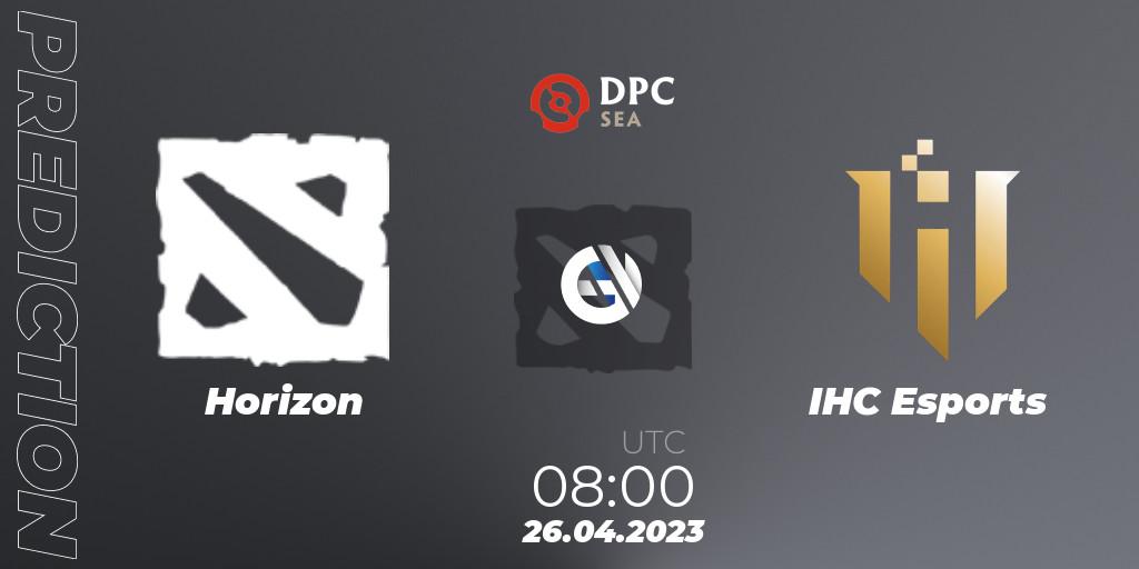 Horizon - IHC Esports: прогноз. 26.04.2023 at 08:00, Dota 2, DPC 2023 Tour 2: SEA Division II (Lower)