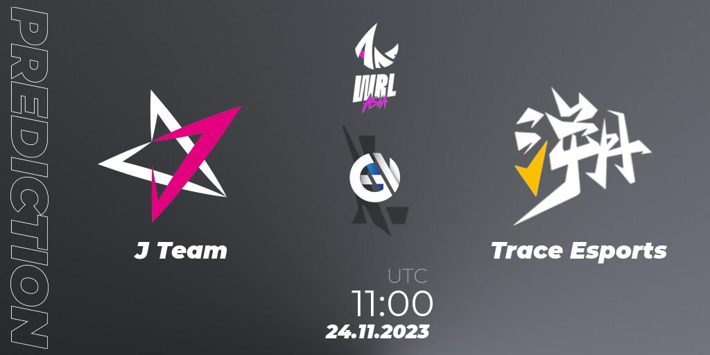 J Team - Trace Esports: прогноз. 24.11.2023 at 11:00, Wild Rift, WRL Asia 2023 - Season 2 - Regular Season