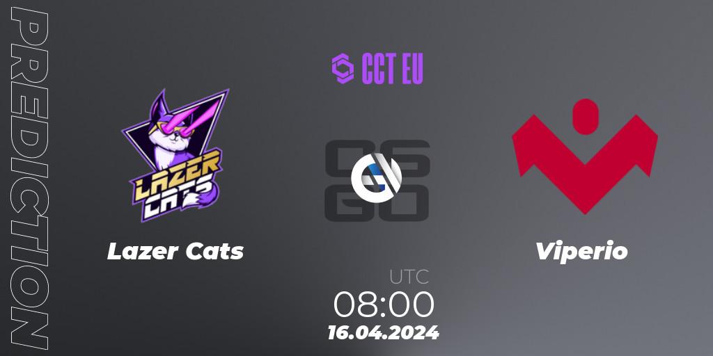 Lazer Cats - Viperio: прогноз. 16.04.2024 at 08:00, Counter-Strike (CS2), CCT Season 2 Europe Series 1 Closed Qualifier