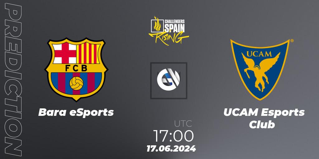 Barça eSports - UCAM Esports Club: прогноз. 17.06.2024 at 19:00, VALORANT, VALORANT Challengers 2024 Spain: Rising Split 2