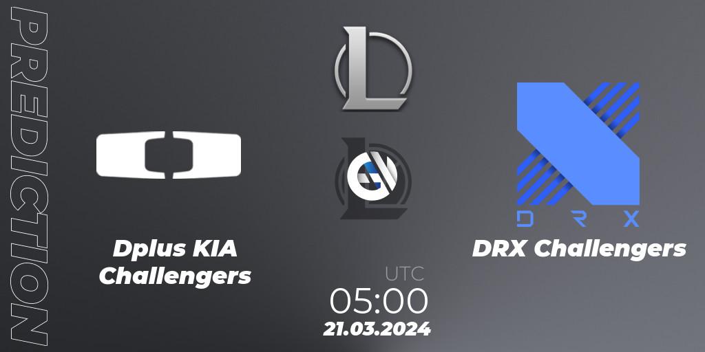 Dplus KIA Challengers - DRX Challengers: прогноз. 21.03.24, LoL, LCK Challengers League 2024 Spring - Group Stage