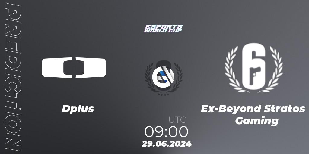 Dplus - Ex-Beyond Stratos Gaming: прогноз. 29.06.2024 at 09:00, Rainbow Six, Esports World Cup 2024: South Korea CQ
