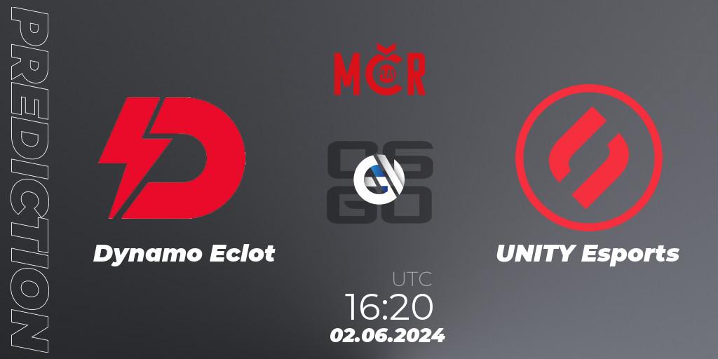 Dynamo Eclot - UNITY Esports: прогноз. 02.06.2024 at 15:50, Counter-Strike (CS2), Tipsport Cup Spring 2024