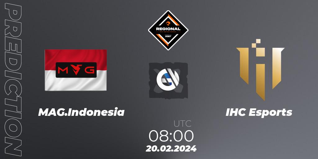 MAG.Indonesia - IHC Esports: прогноз. 20.02.24, Dota 2, RES Regional Series: SEA #1