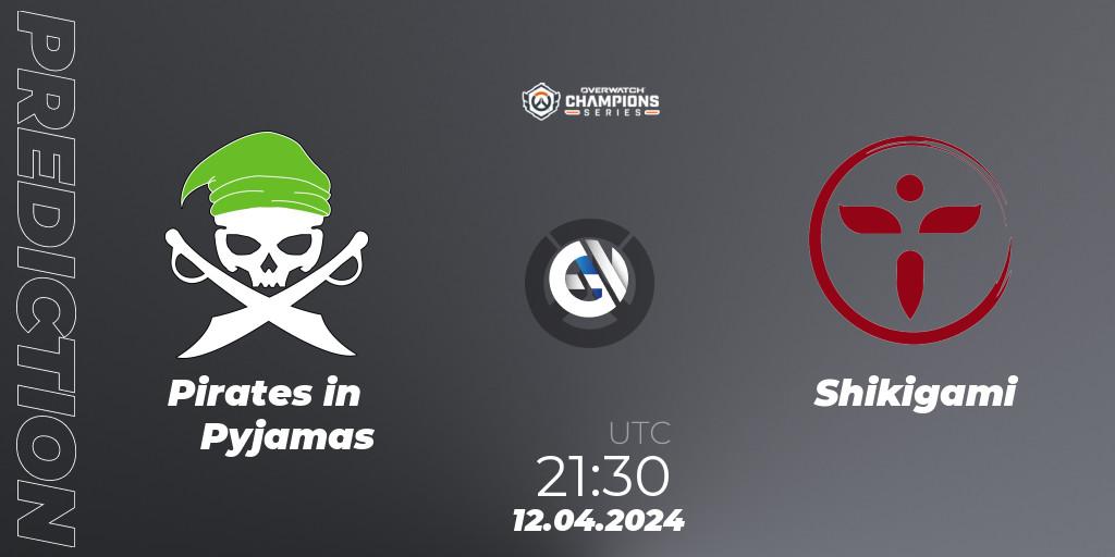 Pirates in Pyjamas - Shikigami: прогноз. 12.04.2024 at 21:30, Overwatch, Overwatch Champions Series 2024 - North America Stage 2 Group Stage