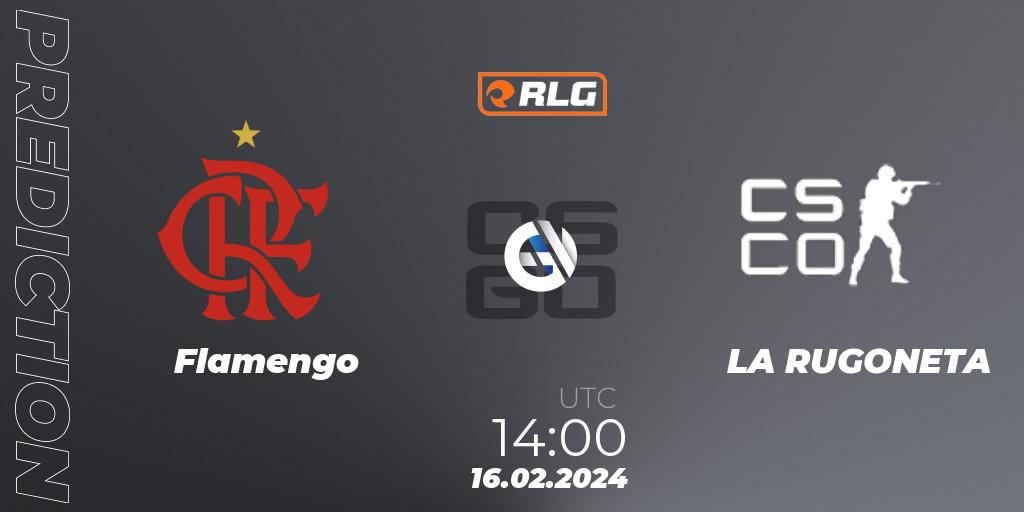 Flamengo - LA RUGONETA: прогноз. 16.02.2024 at 14:00, Counter-Strike (CS2), RES Latin American Series #1